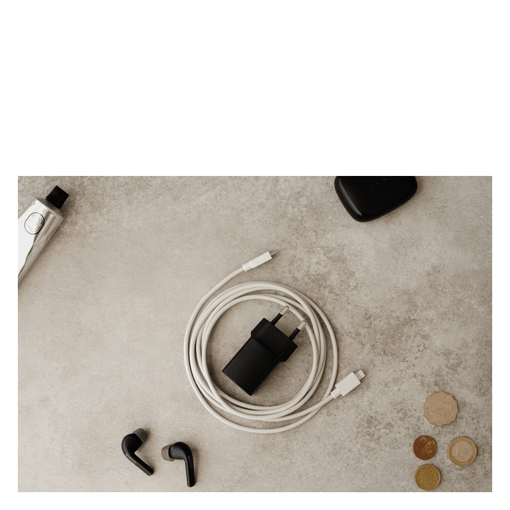 C1-L USB-C to Lightning kabel White 1,8 m