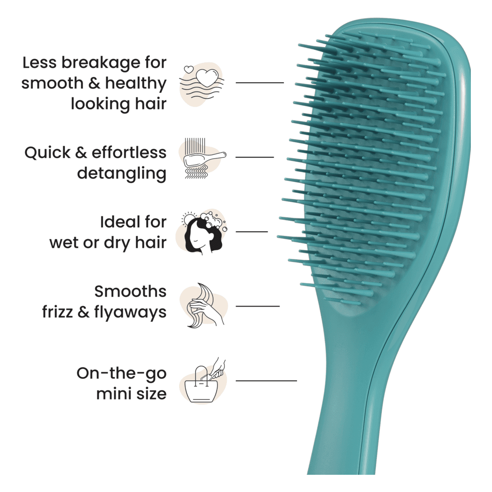 Hårbørste Mini Ultimate Detangler Transformative Teal