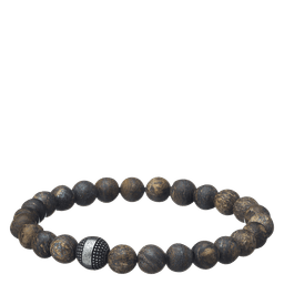 Armbåndssæt Matte brown / cord