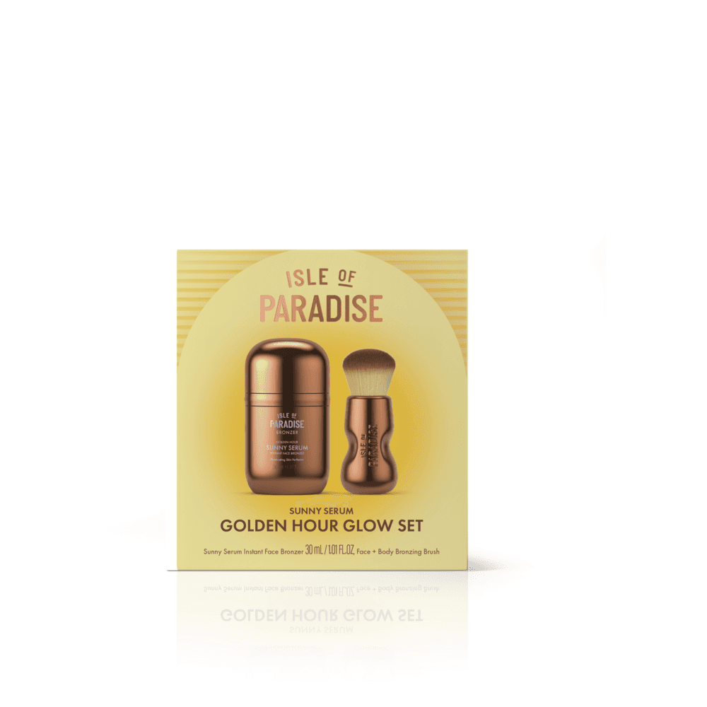 Sunny Serum Instant Face Bronzer & Brush Set