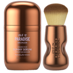Sunny Serum Instant Face Bronzer & Brush Set