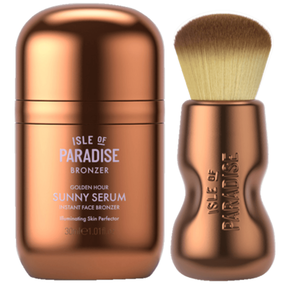 Sunny Serum Instant Face Bronzer & Brush Set