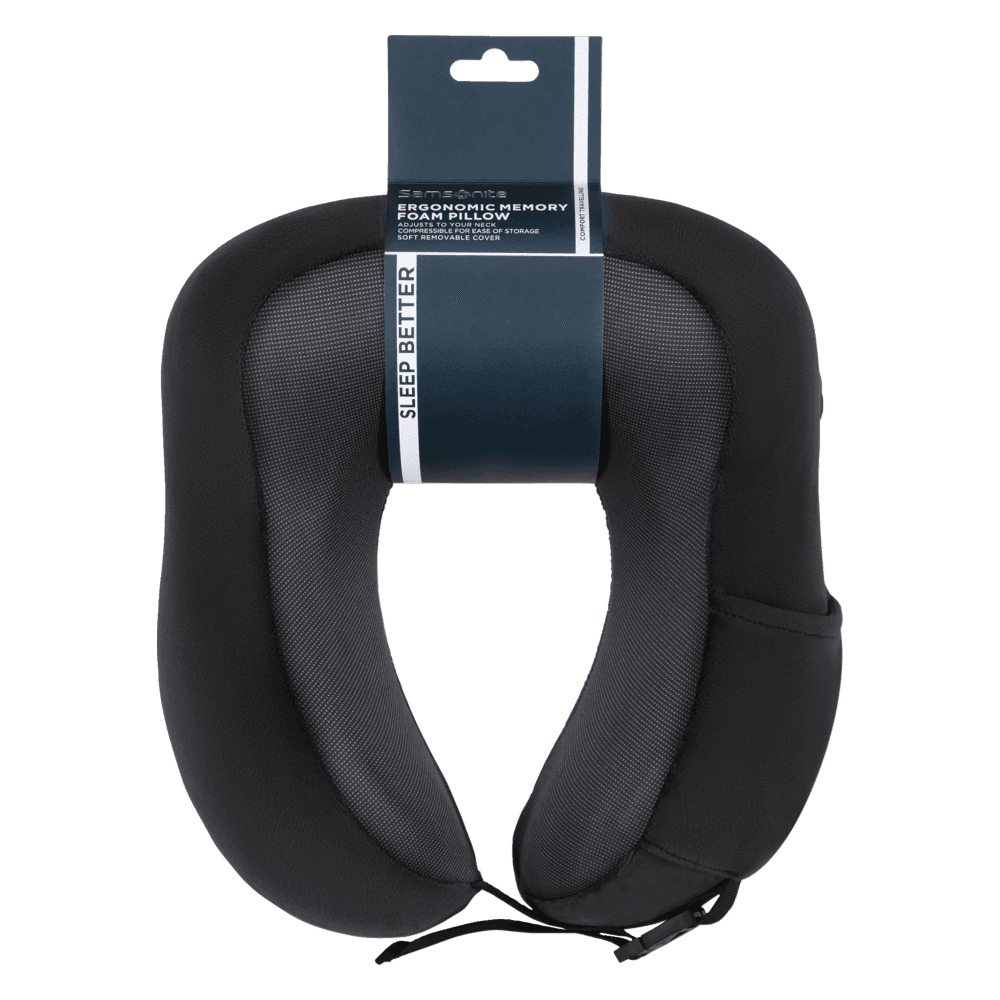 Ergonomisk nakkepude i memoryskum Black