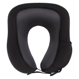 Ergonomisk nakkepude i memoryskum Black