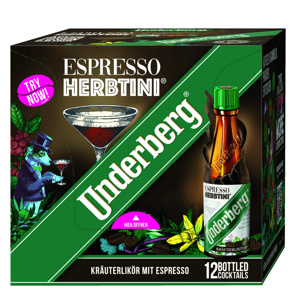 Espresso Herbtini Miniatures 12 x 2 cl