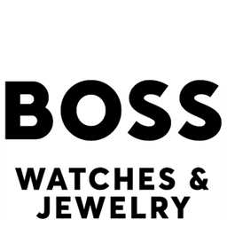 BOSS armbånd Stainless steel & grey hematite