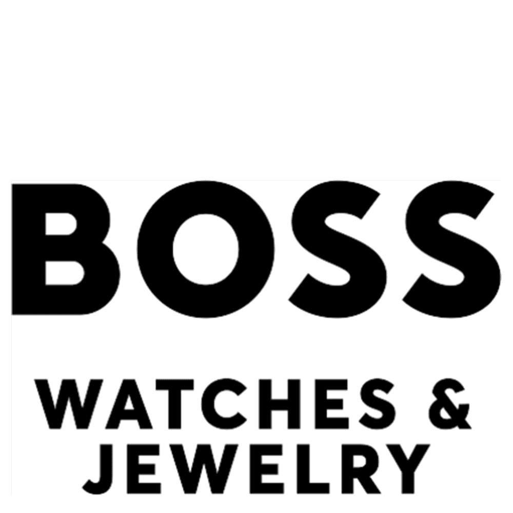BOSS armbånd Stainless steel & grey hematite