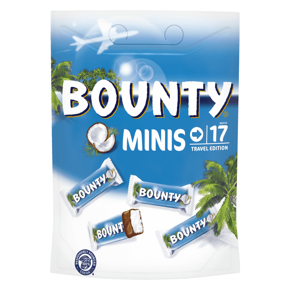 Chocolate minis - big size bags Bounty