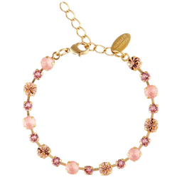 Calanthe armbånd Flamingo combo / gold