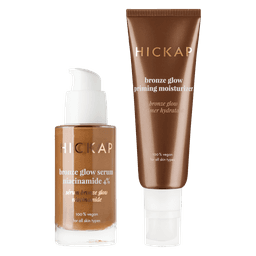 Bronze Glow Set Serum Niacinamide & Priming Moisturizer