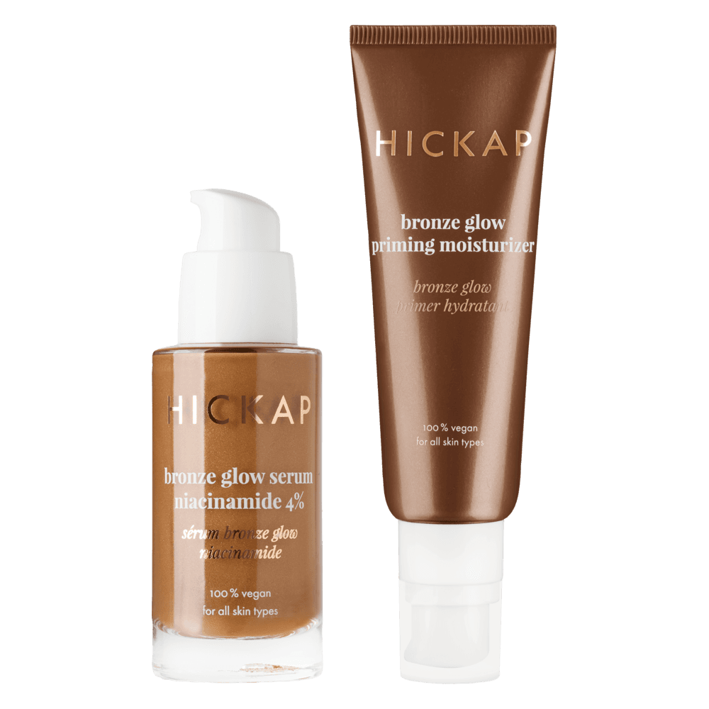 Bronze Glow Set Serum Niacinamide & Priming Moisturizer