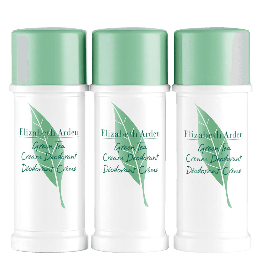 Green Tea Cream Deodorant 3-pack