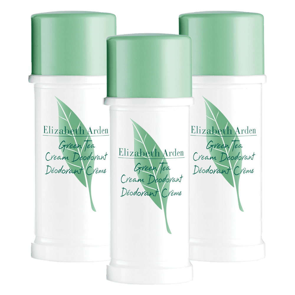 Green Tea Cream Deodorant 3-pack