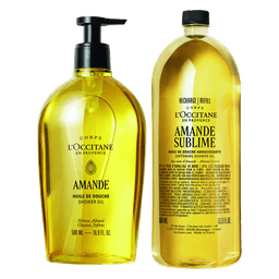 Almond Shower Oil 500 ml + refill