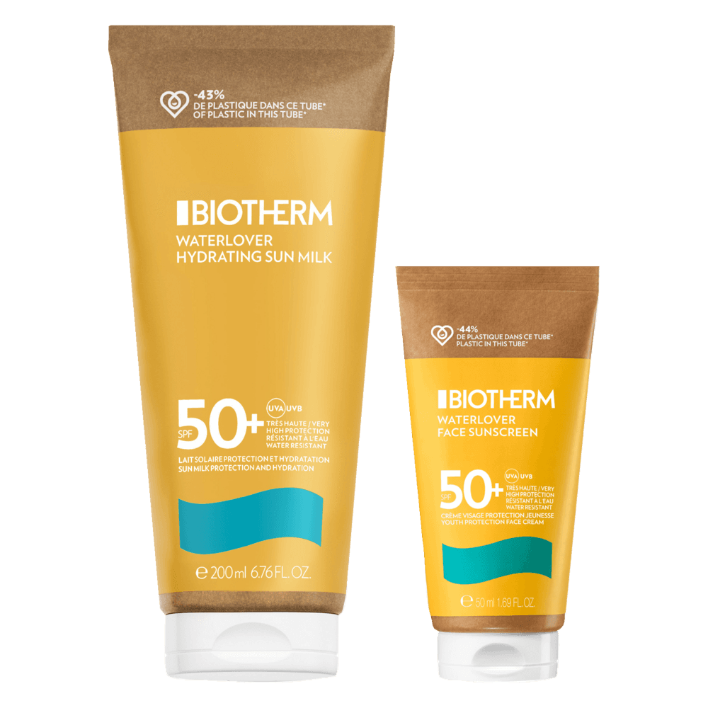Waterlover Face Sunscreen & Hydrating Sun Milk SPF 50+