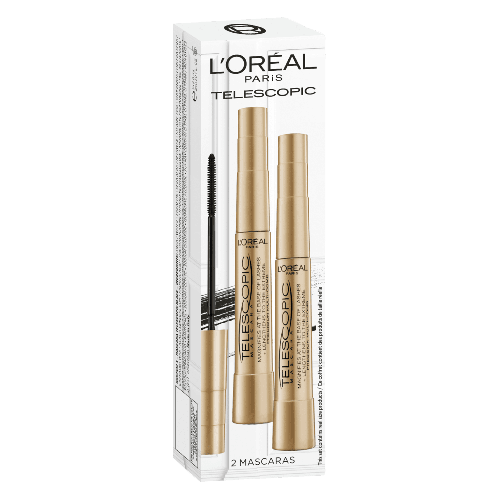 Telescopic Mascara  Black 2-pack