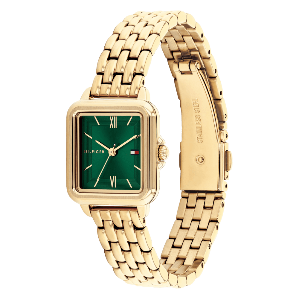 Tommy Hilfiger ur Ionic plated thin gold steel