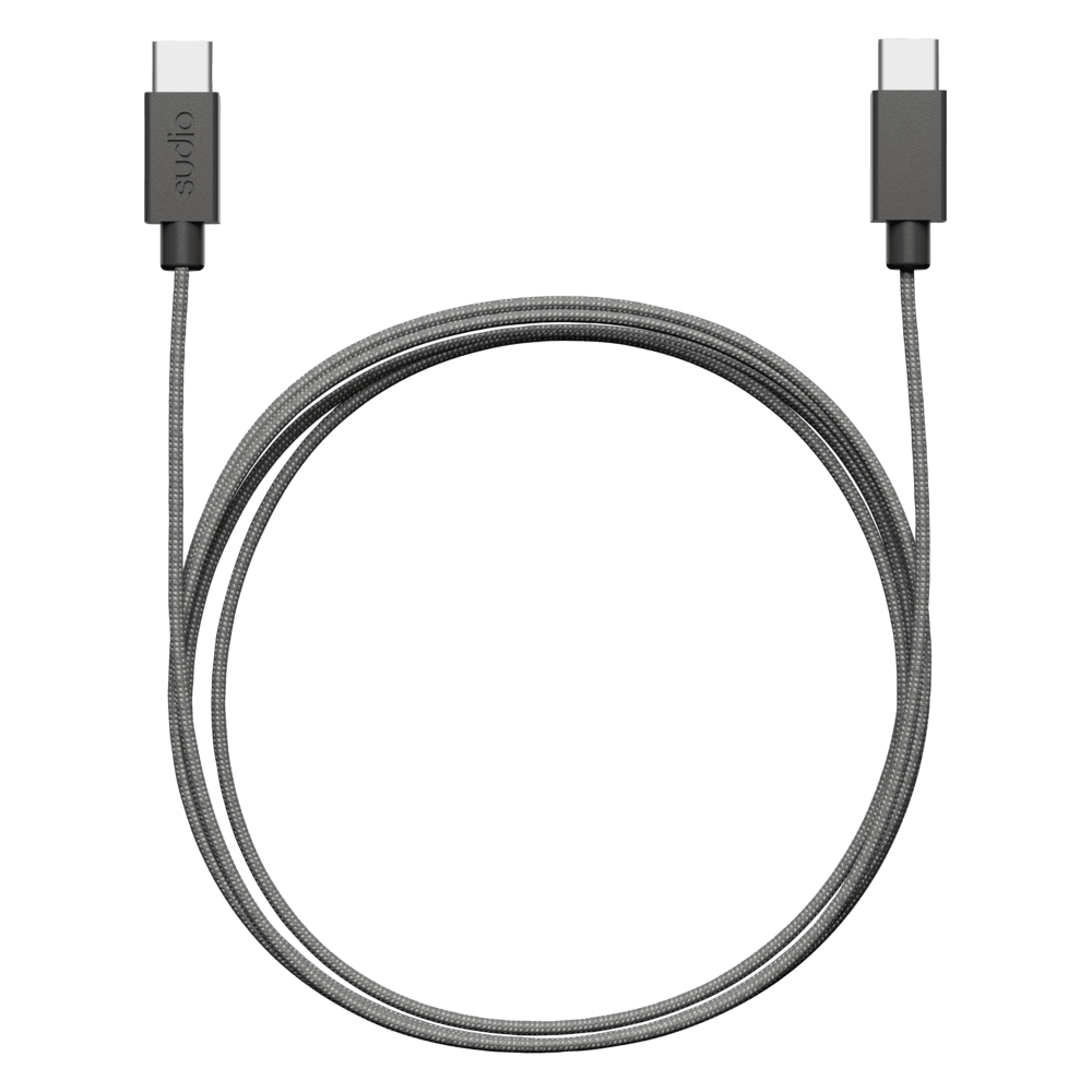 C1-C USB-C til USB C kabel Black 1,8 m
