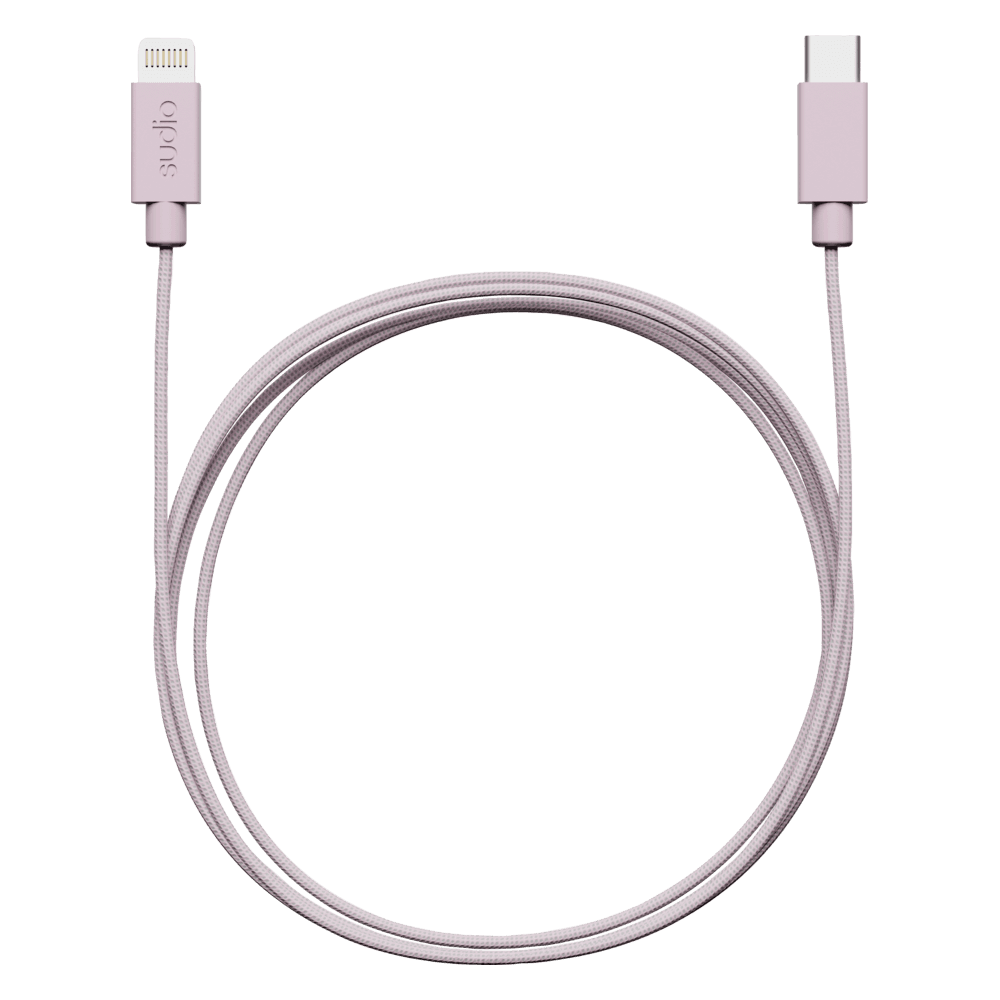 C1-L USB-C to Lightning kabel Pink 1,8 m