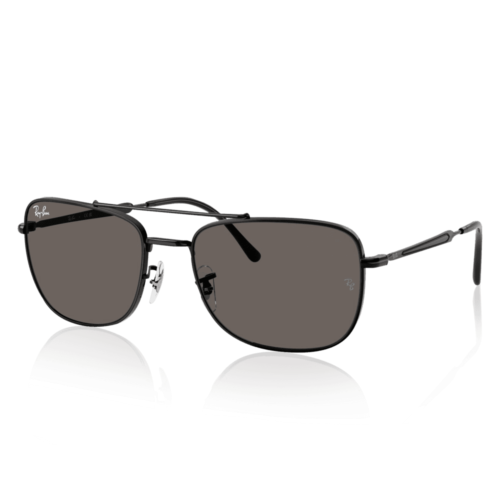 Ray-Ban® Blank Black Solbriller Black, dark grey lenses