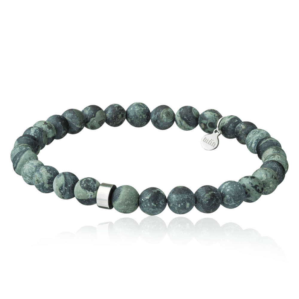 Stretch armbånd Matte green