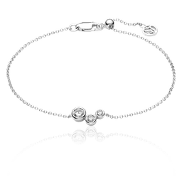Sardinien armbånd White / rhodium sterling silver 925