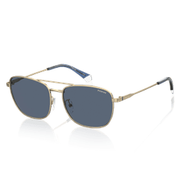 Polaroid Gold Metal Solbriller