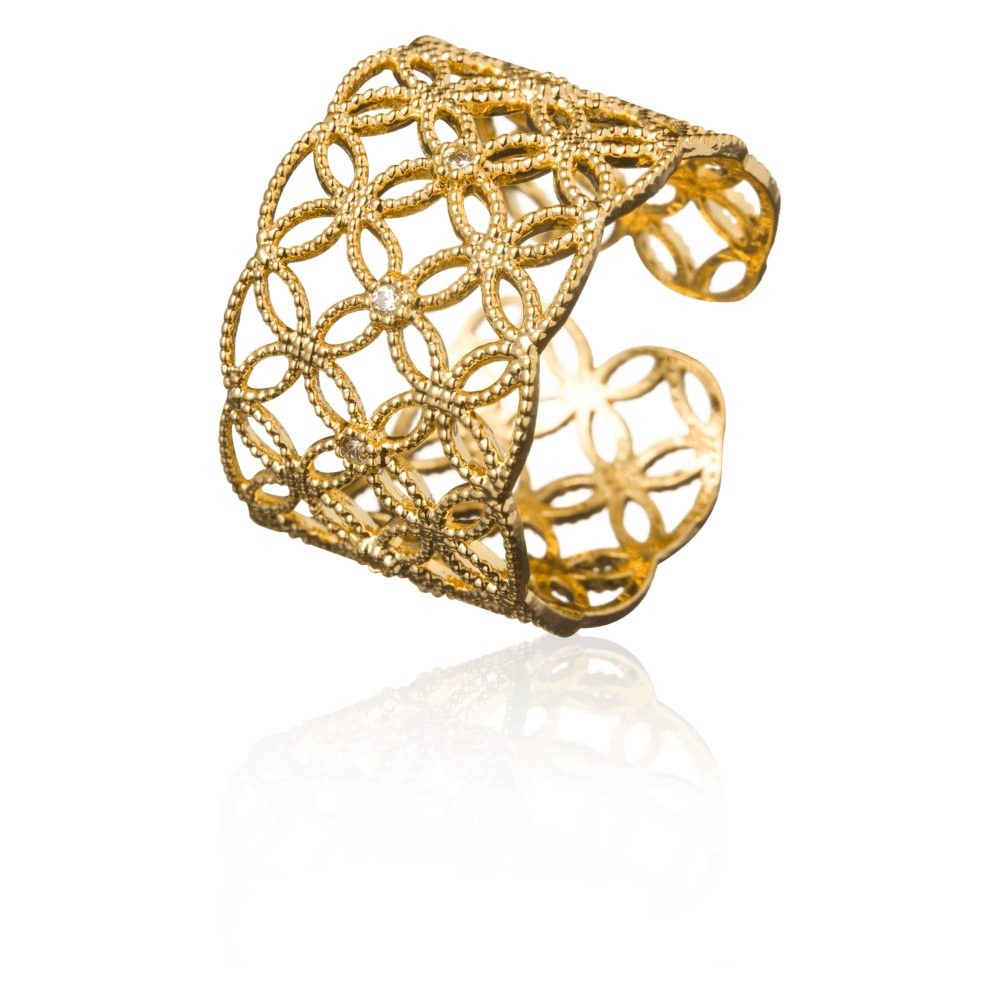 Enlace Ring Gold plated