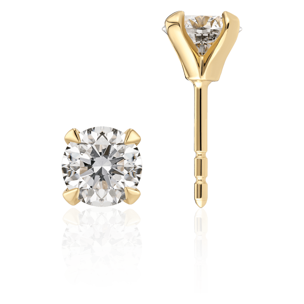 Venice Diamant øreringe 14k yellow gold 0,22 ct