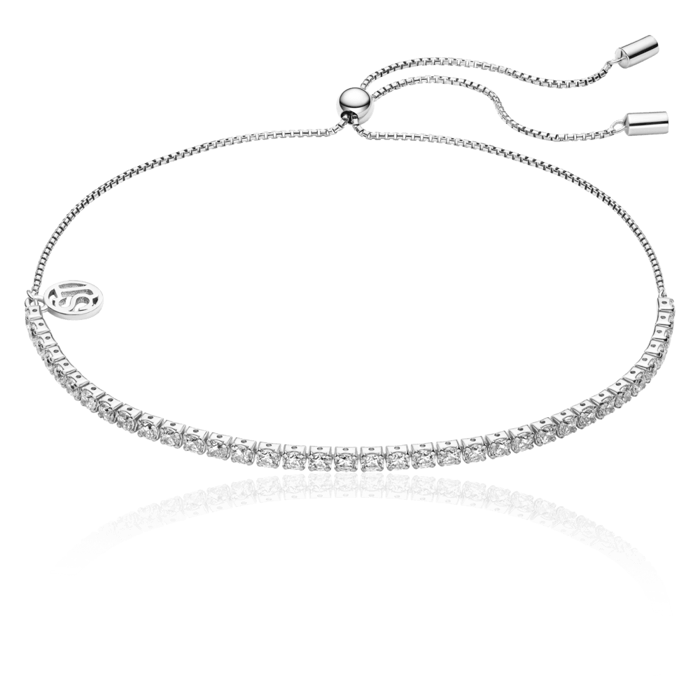 Ellera Tennis armbånd Rhodium sterling silver 925