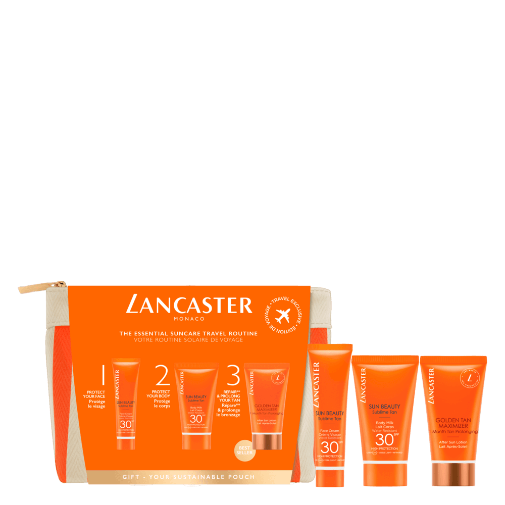Sun Care Set Face Cream SPF 30, Body Milk SPF 30 & Golden Tan Maximizer