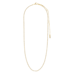 MARIBEL halskæde Gold plated / Crystals
