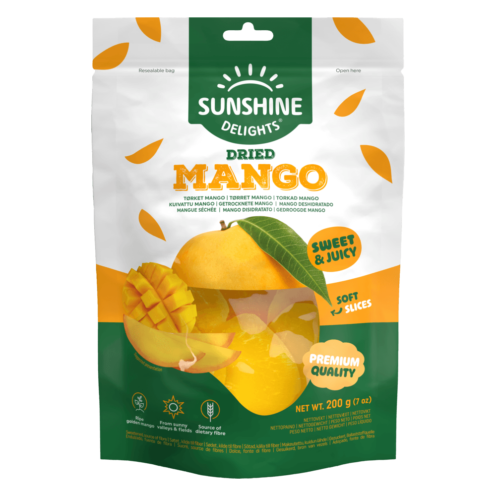 Dried fruit bites Mango