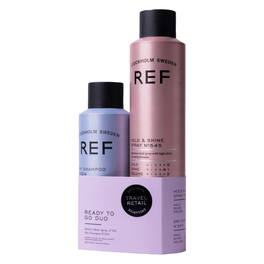 Hold & Shine Spray & Dry Shampoo Ready to go duo