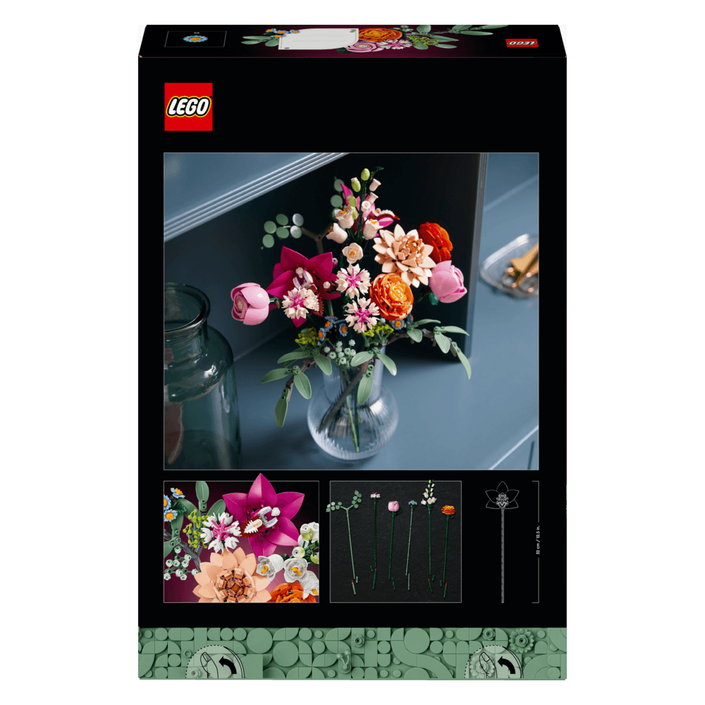 LEGO® Botanicals Pretty Pink Flower Bouquet