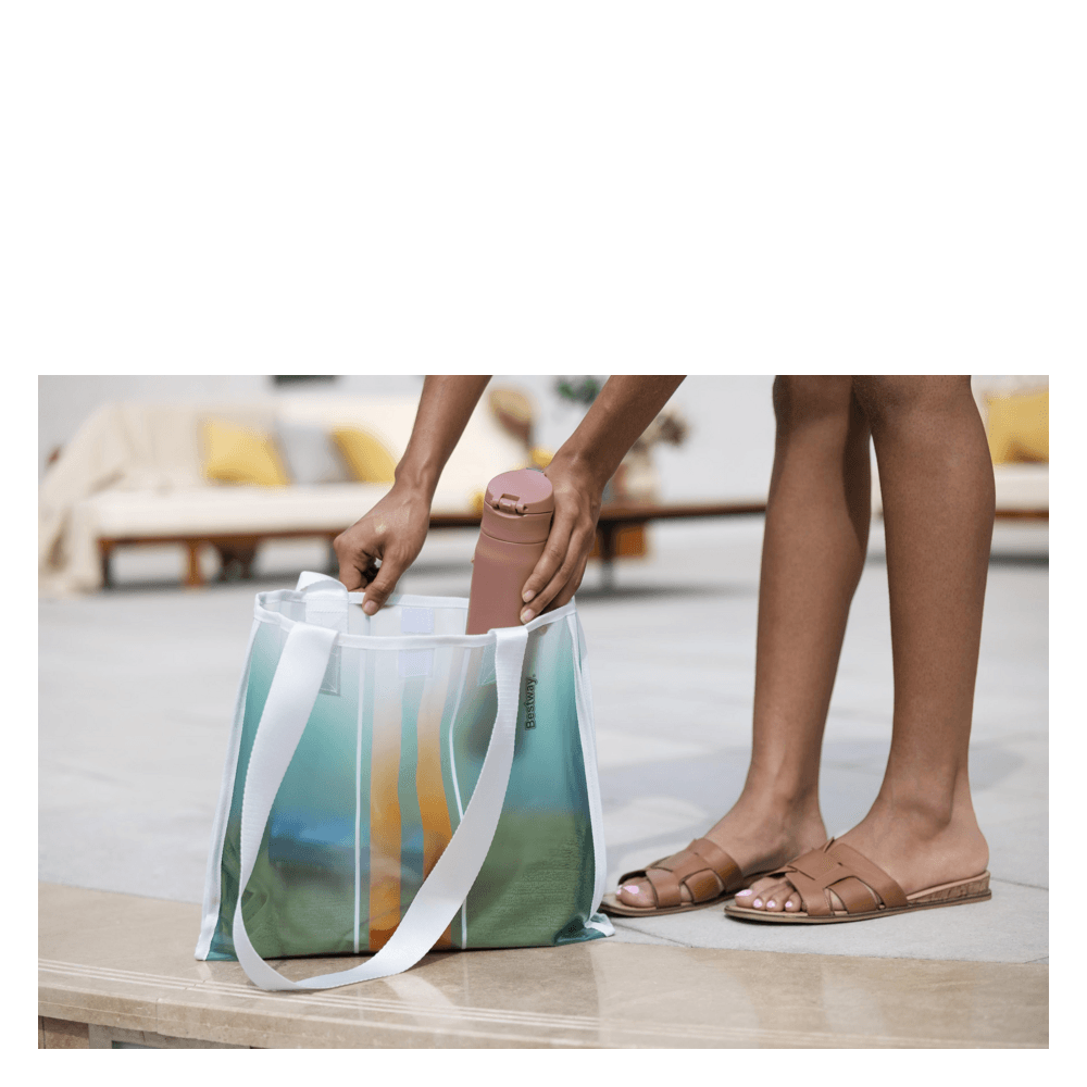Tahiti Tote™ 2-i-1 luftmadras 178 x 56 x 16.5 cm