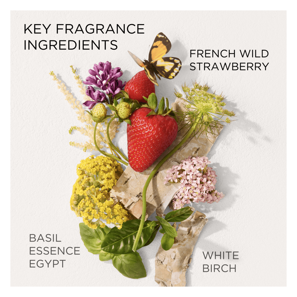 Green Tea Strawberry Basil Honey Drops Body Cream