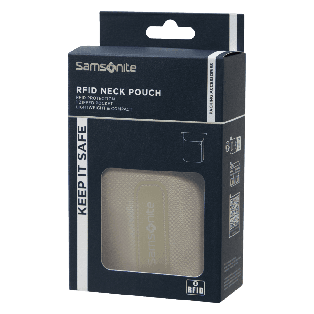 RFID skuldertaske Eclipse Grey