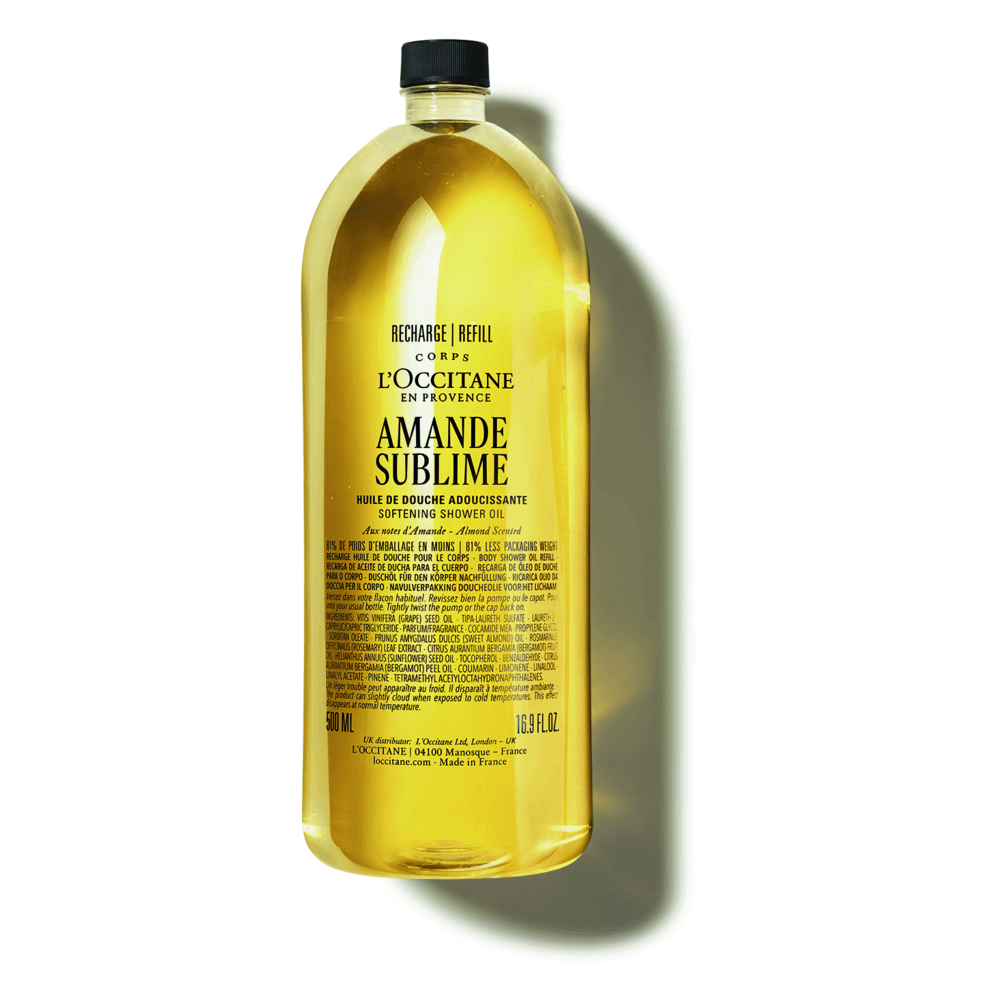 Almond Shower Oil 500 ml + refill